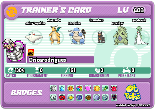 Dricarodrigues Card otPokemon.com