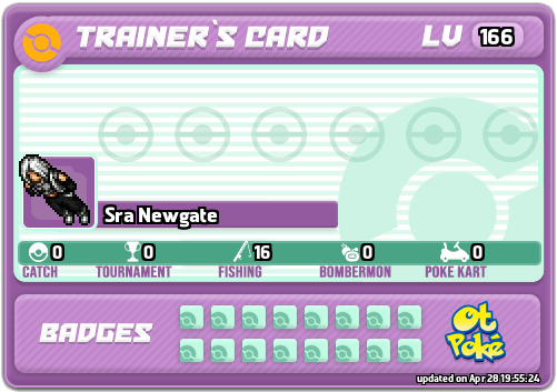 Sra Newgate Card otPokemon.com