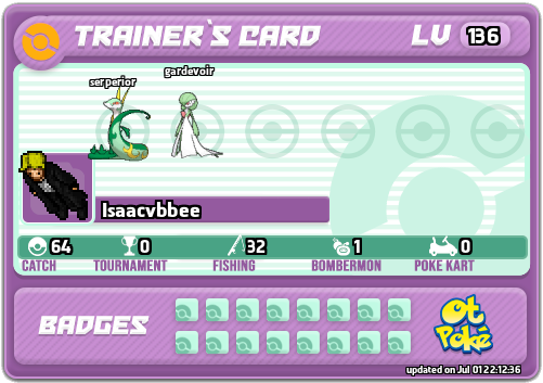 Isaacvbbee Card otPokemon.com