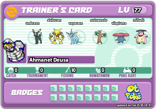 Ahmanet Deusa Card otPokemon.com