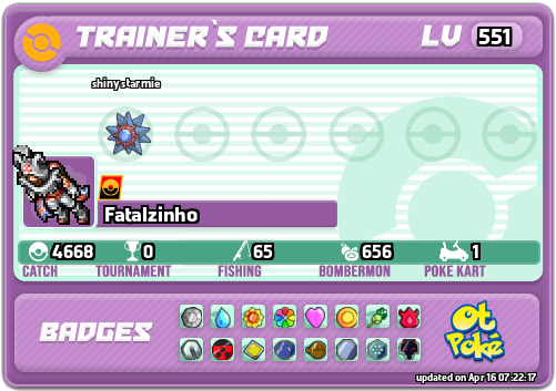 Fatalzinho Card otPokemon.com