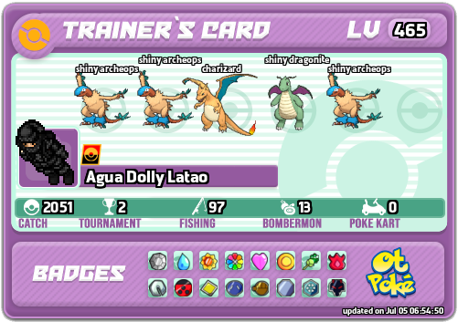 Agua Dolly Latao Card otPokemon.com