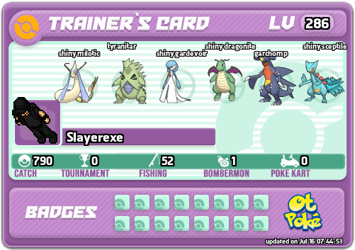 Slayerexe Card otPokemon.com