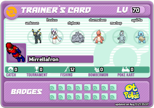 Mirrellafron Card otPokemon.com