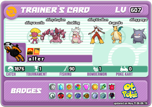 a l f e r Card otPokemon.com