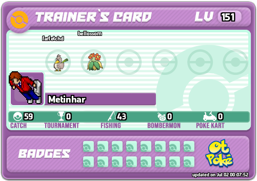 Metinhar Card otPokemon.com