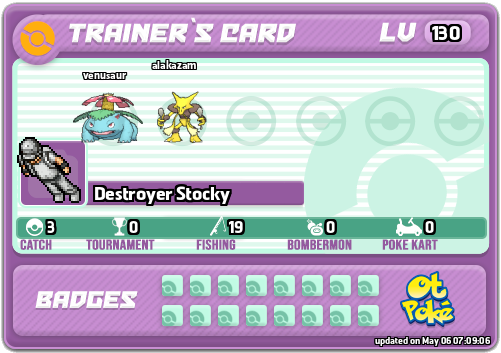 Destroyer Stocky Card otPokemon.com