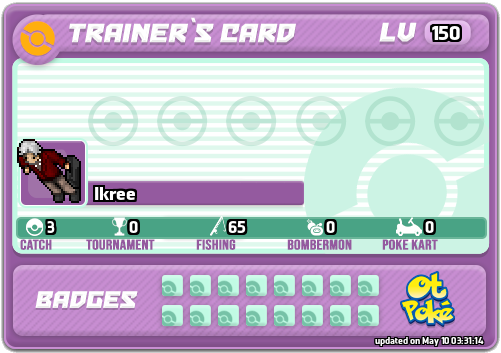 Ikree Card otPokemon.com