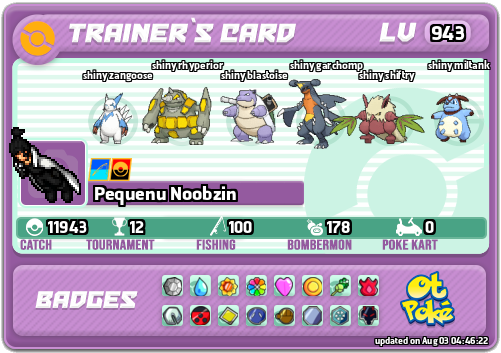 Pequenu Noobzin Card otPokemon.com