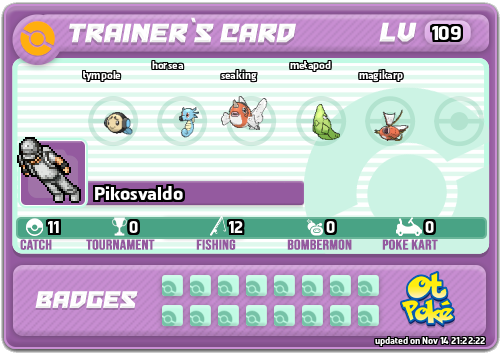 Pikosvaldo Card otPokemon.com