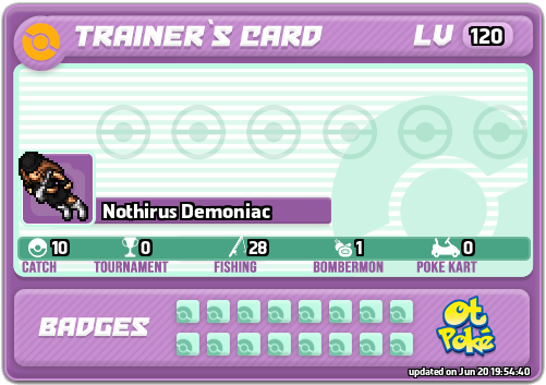 Nothirus Demoniac Card otPokemon.com