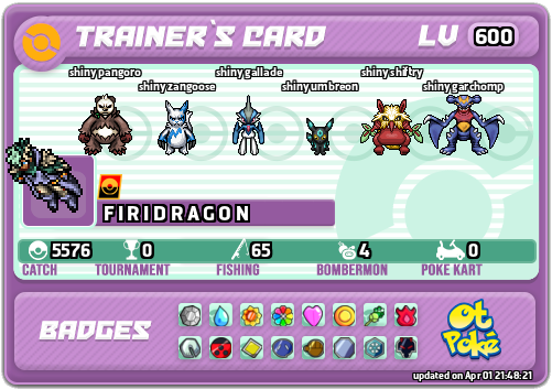 F I R I D R A G O N Card otPokemon.com