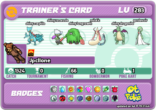 Jpcllone Card otPokemon.com