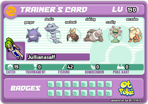 Jullianasaff Card otPokemon.com