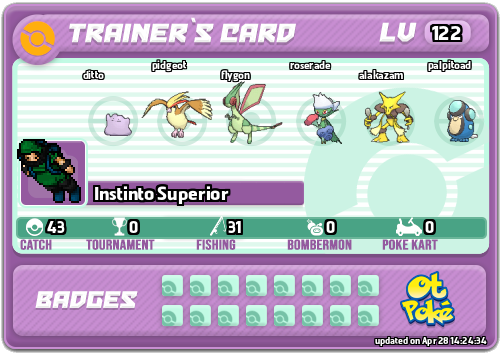 Instinto Superior Card otPokemon.com