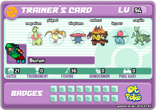 Burun Card otPokemon.com