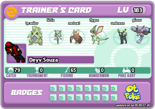 Deyv Souza Card otPokemon.com