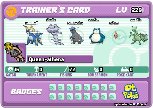 Queen-athena Card otPokemon.com
