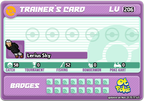 Lerius Sky Card otPokemon.com