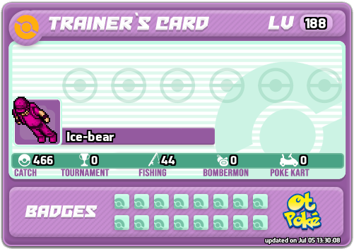 Ice-bear Card otPokemon.com
