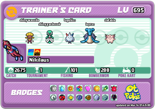 Nikilaus Card otPokemon.com