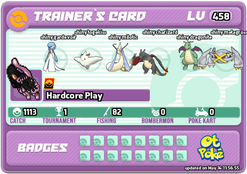 Hardcore Play Card otPokemon.com