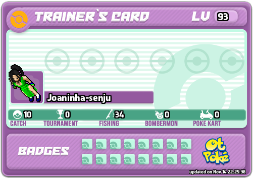 Joaninha-senju Card otPokemon.com