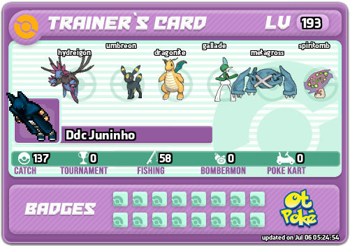 Ddc Juninho Card otPokemon.com