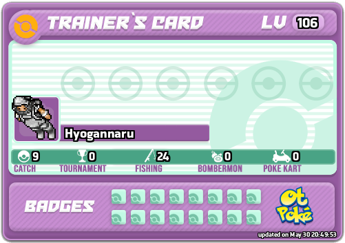 Hyogannaru Card otPokemon.com