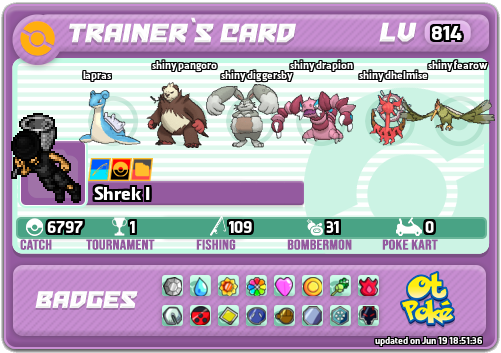 Shrek I Card otPokemon.com