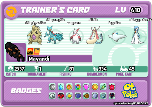 Mayandi Card otPokemon.com