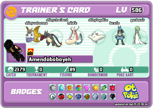 Amendoboboyeh Card otPokemon.com