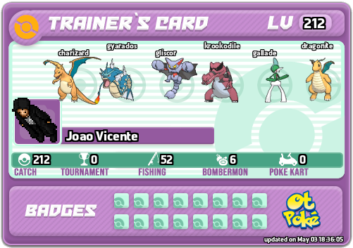 Joao Vicente Card otPokemon.com