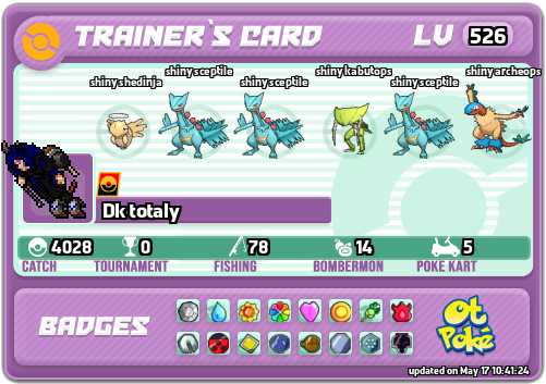 Dk totaly Card otPokemon.com