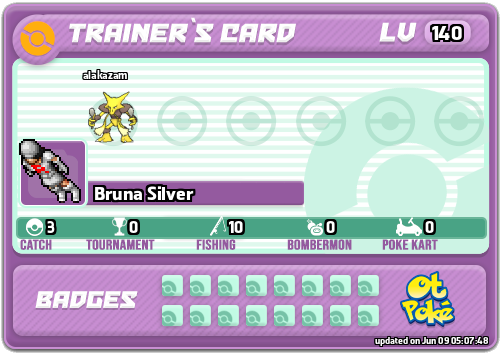 Bruna Silver Card otPokemon.com