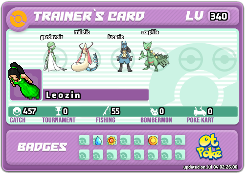 L e o z i n Card otPokemon.com