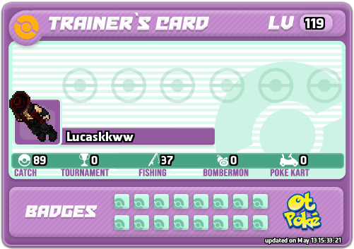 Lucaskkww Card otPokemon.com