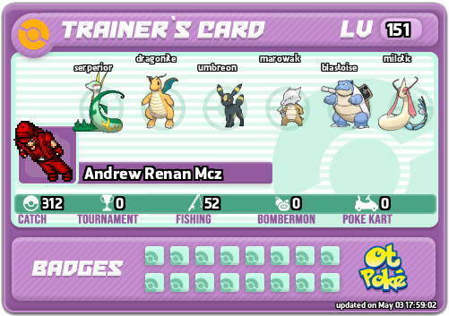 Andrew Renan Mcz Card otPokemon.com