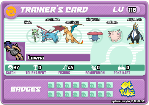 Luwna Card otPokemon.com