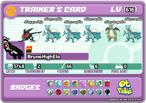 BrunoHighElo Card otPokemon.com
