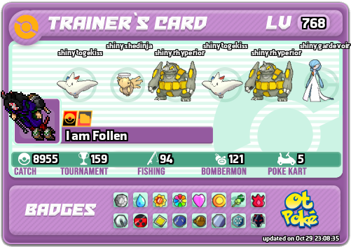 I am Follen Card otPokemon.com