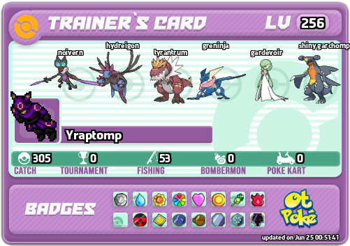 Yraptomp Card otPokemon.com