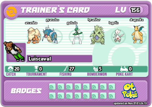 Luiscaval Card otPokemon.com