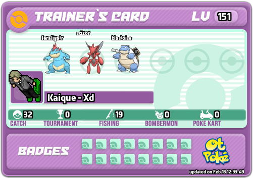 Kaique - Xd Card otPokemon.com