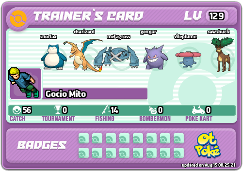 Gocio Mito Card otPokemon.com