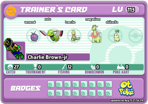Charlie Brown-jr Card otPokemon.com