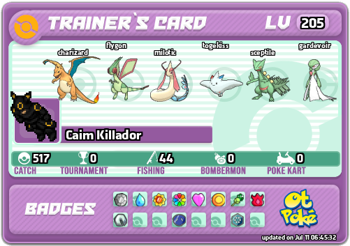 Caim Killador Card otPokemon.com