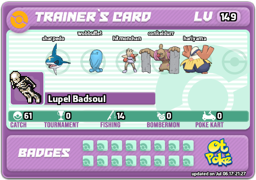 Lupel Badsoul Card otPokemon.com
