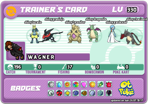 W A G N E R Card otPokemon.com