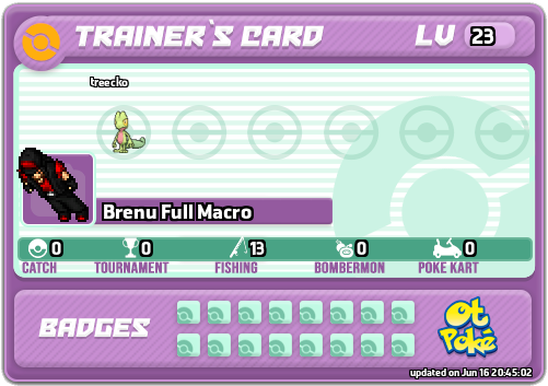 Brenu Full Macro Card otPokemon.com
